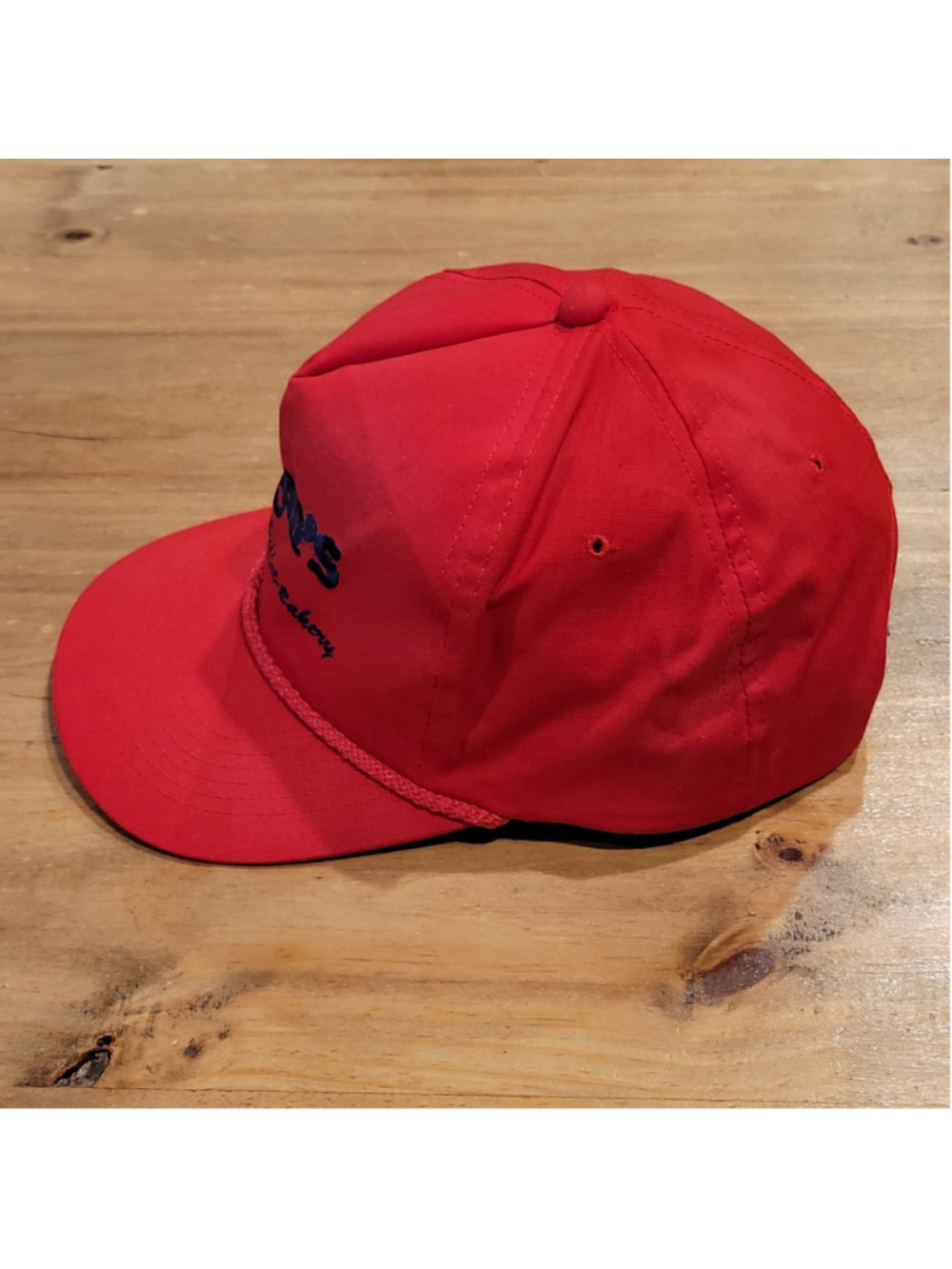 Vintage Ryan's Steakhouse Steak Buffet Bakery 90s Rope Snapback Youngan One Size - Picture 2 of 8